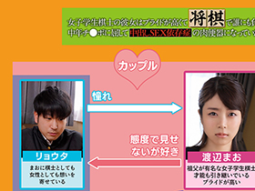 女子学生棋士の彼女はプライドが高くて将棋で誰にも負けたくなかったのに、中年チ●ポに屈して中出しSEX依存症の肉便器になっていた　渡辺まお サンプル動画サムネイル